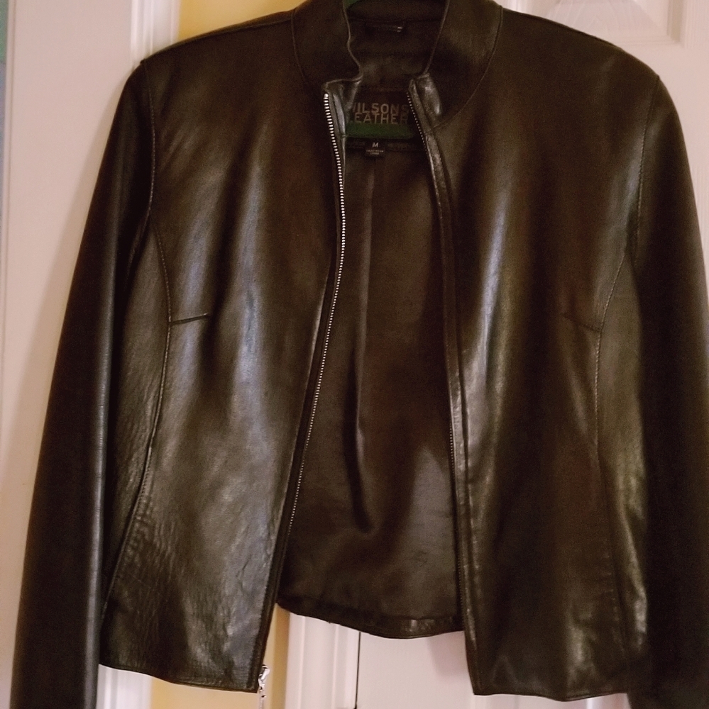 Black Leather coat